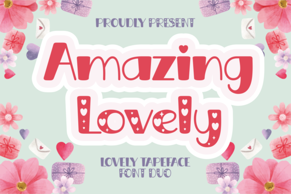 Amazing Lovely Duo: A Playful Display Font for Handmade Creators