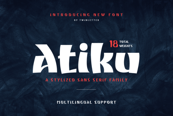 Atiku Display Font for Bold, Consistent Branding