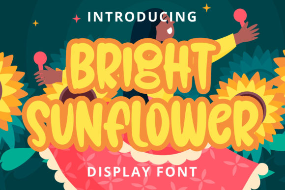 Bright Sunflower Font: Playful Branding That Feels Intentional