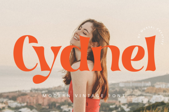 Cydnel: A Modern Vintage Display Font for Scroll-Stopping Campaigns