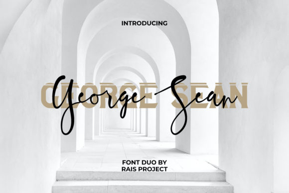 George Sean: A Chic, Cheerful Display Font That Works