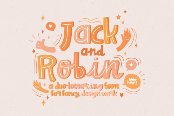 Jack Robin: A Display Font That Elevates Handmade Products