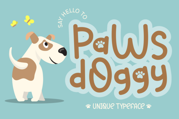 Paws Doggy: A Playful Display Font for Pet Brands & Creative Sites
