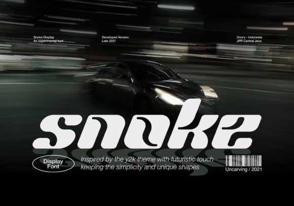 Snoke: A Modern Display Font for Small Business Branding