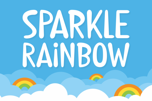 Sparkle Rainbow: A Display Font That Adds Joy to Digital Branding