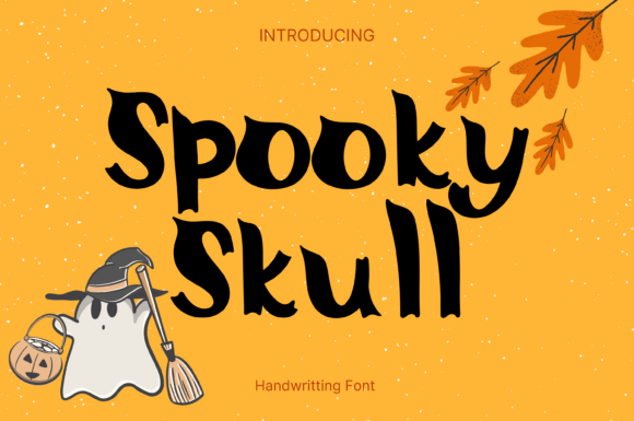 Spooky Skull: A Display Font That Whispers Character