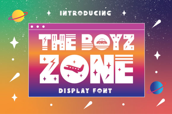 The Boyz Zone: A Display Font with Warmth and Playful Intent