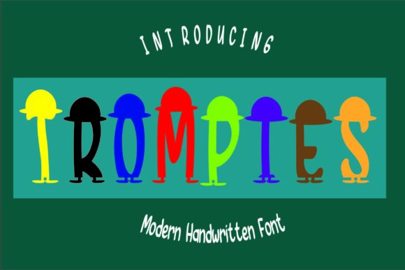 Trompies: A Bold Display Font for Scroll-Stopping Marketing